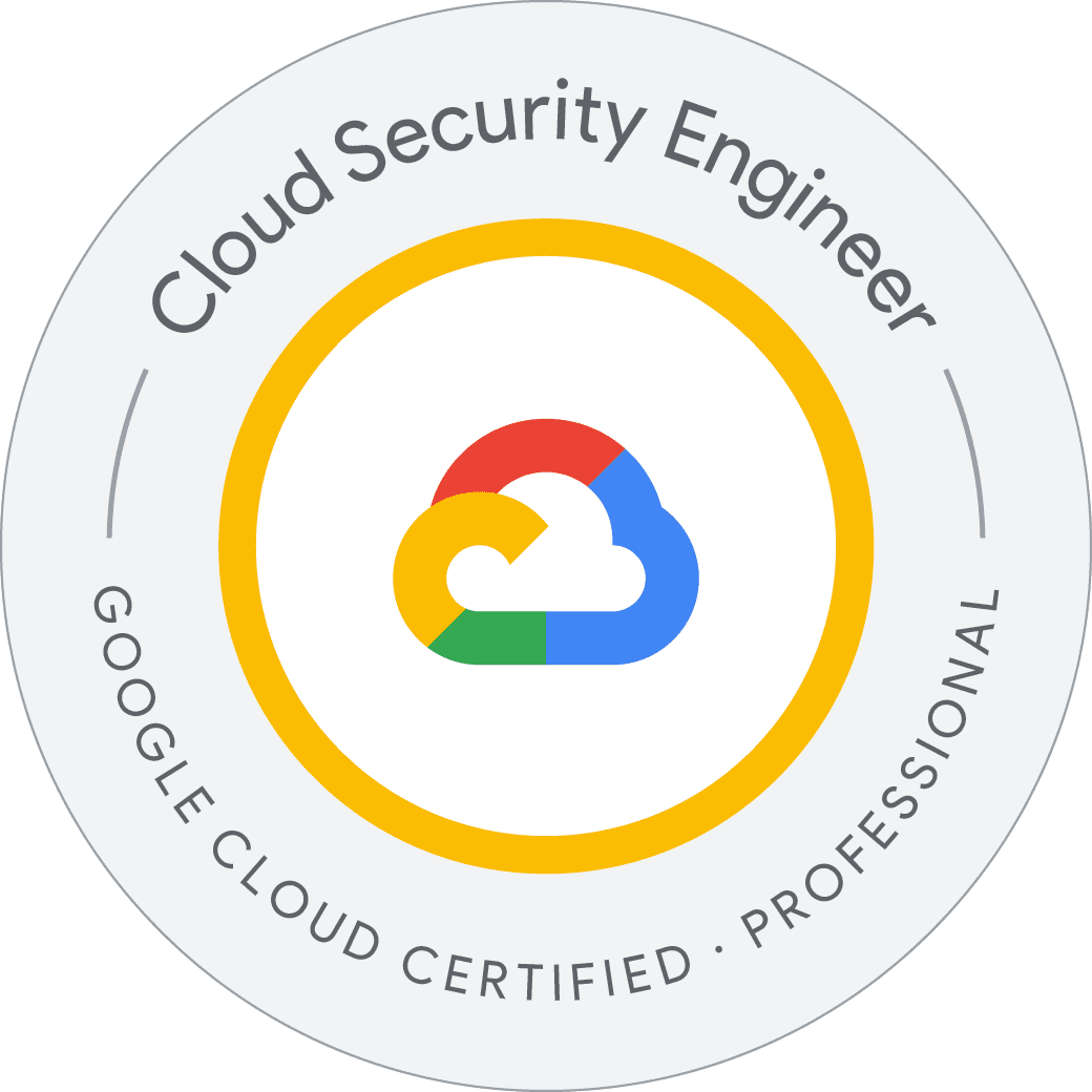 Cloud professional certification badge
